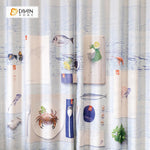 DIHIN HOME 3D Printed Tableware and Crab Blackout Curtains ,Window Curtains Grommet Curtain For Living Room ,39x102-inch,2 Panels Included Roman Shades Curtains Window Blinds custom curtains blackout curtains curtains for living room sheer curtains curtain fabric linen curtains kitchen curtains velvet curtains pinch pleat curtains bay window curtains outdoor curtains pleated curtains floral curtains dining room curtains kitchen valances drapes for bedroom patio curtains nursery curtains grommet curtains