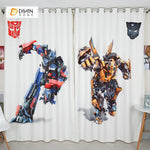DIHIN HOME 3D Printed Transformers Blackout Curtains ,Window Curtains Grommet Curtain For Living Room ,39x102-inch,2 Panels Included Roman Shades Curtains Window Blinds custom curtains blackout curtains curtains for living room sheer curtains curtain fabric linen curtains kitchen curtains velvet curtains pinch pleat curtains bay window curtains outdoor curtains pleated curtains floral curtains dining room curtains kitchen valances drapes for bedroom patio curtains nursery curtains grommet curtains