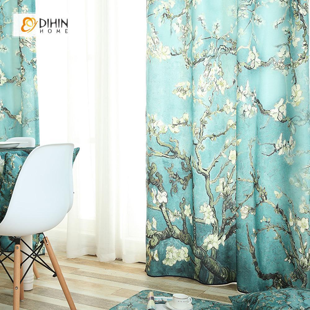 DIHIN HOME 3D Printed Tree Blackout Curtains ,Window Curtains Grommet Curtain For Living Room ,39x102-inch,2 Panels Included Roman Shades Curtains Window Blinds custom curtains blackout curtains curtains for living room sheer curtains curtain fabric linen curtains kitchen curtains velvet curtains pinch pleat curtains bay window curtains outdoor curtains pleated curtains floral curtains dining room curtains kitchen valances drapes for bedroom patio curtains nursery curtains grommet curtains
