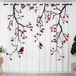 DIHIN HOME 3D Printed Trees and Birds Blackout Curtains,Window Curtains Grommet Curtain For Living Room ,39x102-inch,2 Panels Included Roman Shades Curtains Window Blinds custom curtains blackout curtains curtains for living room sheer curtains curtain fabric linen curtains kitchen curtains velvet curtains pinch pleat curtains bay window curtains outdoor curtains pleated curtains floral curtains dining room curtains kitchen valances drapes for bedroom patio curtains nursery curtains grommet curtains