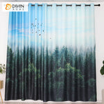 DIHIN HOME 3D Printed Vast Green Forest Blackout Curtains,Window Curtains Grommet Curtain For Living Room ,39x102-inch,2 Panels Included Roman Shades Curtains Window Blinds custom curtains blackout curtains curtains for living room sheer curtains curtain fabric linen curtains kitchen curtains velvet curtains pinch pleat curtains bay window curtains outdoor curtains pleated curtains floral curtains dining room curtains kitchen valances drapes for bedroom patio curtains nursery curtains grommet curtains