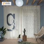 DIHIN HOME 3D Printed Words Blackout Curtains ,Window Curtains Grommet Curtain For Living Room ,39x102-inch,2 Panels Included Roman Shades Curtains Window Blinds custom curtains blackout curtains curtains for living room sheer curtains curtain fabric linen curtains kitchen curtains velvet curtains pinch pleat curtains bay window curtains outdoor curtains pleated curtains floral curtains dining room curtains kitchen valances drapes for bedroom patio curtains nursery curtains grommet curtains