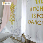 DIHIN HOME 3D Printed Yellow Pineapple Blackout Curtains ,Window Curtains Grommet Curtain For Living Room ,39x102-inch,2 Panels Included Roman Shades Curtains Window Blinds custom curtains blackout curtains curtains for living room sheer curtains curtain fabric linen curtains kitchen curtains velvet curtains pinch pleat curtains bay window curtains outdoor curtains pleated curtains floral curtains dining room curtains kitchen valances drapes for bedroom patio curtains nursery curtains grommet curtains