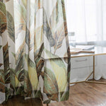 DIHIN HOME American Pastoral Big Leaves Printed,Blackout Grommet Window Curtain for Living Room,1 Panel Roman Shades Curtains Window Blinds custom curtains blackout curtains curtains for living room sheer curtains curtain fabric linen curtains kitchen curtains velvet curtains pinch pleat curtains bay window curtains outdoor curtains pleated curtains floral curtains dining room curtains kitchen valances drapes for bedroom patio curtains nursery curtains grommet curtains