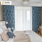 DIHIN HOME American Pastoral Blue Flowers Printed,Blackout Grommet Window Curtain for Living Room ,52x63-inch,1 Panel Roman Shades Curtains Window Blinds custom curtains blackout curtains curtains for living room sheer curtains curtain fabric linen curtains kitchen curtains velvet curtains pinch pleat curtains bay window curtains outdoor curtains pleated curtains floral curtains dining room curtains kitchen valances drapes for bedroom patio curtains nursery curtains grommet curtains