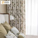 DIHIN HOME American Pastoral Cotton Linen Flowers Printed,Blackout Curtains Grommet Window Curtain for Living Room ,52x63-inch,1 Panel Roman Shades Curtains Window Blinds custom curtains blackout curtains curtains for living room sheer curtains curtain fabric linen curtains kitchen curtains velvet curtains pinch pleat curtains bay window curtains outdoor curtains pleated curtains floral curtains dining room curtains kitchen valances drapes for bedroom patio curtains nursery curtains grommet curtains