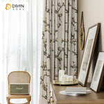 DIHIN HOME American Pastoral Cotton Linen Flowers Printed,Blackout Curtains Grommet Window Curtain for Living Room ,52x63-inch,1 Panel Roman Shades Curtains Window Blinds custom curtains blackout curtains curtains for living room sheer curtains curtain fabric linen curtains kitchen curtains velvet curtains pinch pleat curtains bay window curtains outdoor curtains pleated curtains floral curtains dining room curtains kitchen valances drapes for bedroom patio curtains nursery curtains grommet curtains
