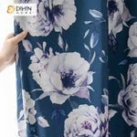 DIHIN HOME American Pastoral Flowers Printed,Blackout Grommet Window Curtain for Living Room,1 Panel Roman Shades Curtains Window Blinds custom curtains blackout curtains curtains for living room sheer curtains curtain fabric linen curtains kitchen curtains velvet curtains pinch pleat curtains bay window curtains outdoor curtains pleated curtains floral curtains dining room curtains kitchen valances drapes for bedroom patio curtains nursery curtains grommet curtains