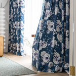 DIHIN HOME American Pastoral Flowers Printed,Blackout Grommet Window Curtain for Living Room,1 Panel Roman Shades Curtains Window Blinds custom curtains blackout curtains curtains for living room sheer curtains curtain fabric linen curtains kitchen curtains velvet curtains pinch pleat curtains bay window curtains outdoor curtains pleated curtains floral curtains dining room curtains kitchen valances drapes for bedroom patio curtains nursery curtains grommet curtains
