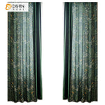 DIHIN HOME American Pastoral Green Color Flowers Printed,Blackout Grommet Window Curtain for Living Room ,52x63-inch,1 Panel Roman Shades Curtains Window Blinds custom curtains blackout curtains curtains for living room sheer curtains curtain fabric linen curtains kitchen curtains velvet curtains pinch pleat curtains bay window curtains outdoor curtains pleated curtains floral curtains dining room curtains kitchen valances drapes for bedroom patio curtains nursery curtains grommet curtains