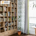DIHIN HOME American Pastoral Green Leaves Printed,Blackout Grommet Window Curtain for Living Room ,52x63-inch,1 Panel Roman Shades Curtains Window Blinds custom curtains blackout curtains curtains for living room sheer curtains curtain fabric linen curtains kitchen curtains velvet curtains pinch pleat curtains bay window curtains outdoor curtains pleated curtains floral curtains dining room curtains kitchen valances drapes for bedroom patio curtains nursery curtains grommet curtains
