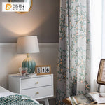 DIHIN HOME American Pastoral High-end Flower Printed,Blackout Grommet Window Curtain for Living Room ,52x63-inch,1 Panel Roman Shades Curtains Window Blinds custom curtains blackout curtains curtains for living room sheer curtains curtain fabric linen curtains kitchen curtains velvet curtains pinch pleat curtains bay window curtains outdoor curtains pleated curtains floral curtains dining room curtains kitchen valances drapes for bedroom patio curtains nursery curtains grommet curtains