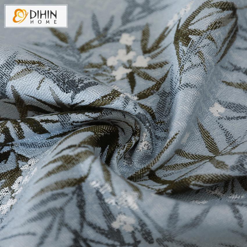 DIHIN HOME American Pastoral Jacquard Curtain ,Cotton Linen ,Blackout Grommet Window Curtain for Living Room ,52x63-inch,1 Panel Roman Shades Curtains Window Blinds custom curtains blackout curtains curtains for living room sheer curtains curtain fabric linen curtains kitchen curtains velvet curtains pinch pleat curtains bay window curtains outdoor curtains pleated curtains floral curtains dining room curtains kitchen valances drapes for bedroom patio curtains nursery curtains grommet curtains
