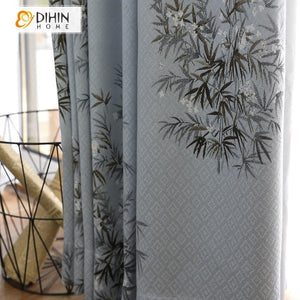 DIHIN HOME American Pastoral Jacquard Curtain ,Cotton Linen ,Blackout Grommet Window Curtain for Living Room ,52x63-inch,1 Panel Roman Shades Curtains Window Blinds custom curtains blackout curtains curtains for living room sheer curtains curtain fabric linen curtains kitchen curtains velvet curtains pinch pleat curtains bay window curtains outdoor curtains pleated curtains floral curtains dining room curtains kitchen valances drapes for bedroom patio curtains nursery curtains grommet curtains