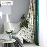 DIHIN HOME American Pastoral Leaves Printed,Blackout Grommet Window Curtain for Living Room ,52x63-inch,1 Panel Roman Shades Curtains Window Blinds custom curtains blackout curtains curtains for living room sheer curtains curtain fabric linen curtains kitchen curtains velvet curtains pinch pleat curtains bay window curtains outdoor curtains pleated curtains floral curtains dining room curtains kitchen valances drapes for bedroom patio curtains nursery curtains grommet curtains