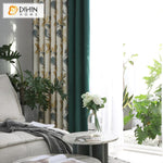 DIHIN HOME American Pastoral Leaves Printed,Blackout Grommet Window Curtain for Living Room ,52x63-inch,1 Panel Roman Shades Curtains Window Blinds custom curtains blackout curtains curtains for living room sheer curtains curtain fabric linen curtains kitchen curtains velvet curtains pinch pleat curtains bay window curtains outdoor curtains pleated curtains floral curtains dining room curtains kitchen valances drapes for bedroom patio curtains nursery curtains grommet curtains