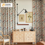 DIHIN HOME American Pastoral Leaves Printed,Blackout Grommet Window Curtain for Living Room ,52x63-inch,1 Panel Roman Shades Curtains Window Blinds custom curtains blackout curtains curtains for living room sheer curtains curtain fabric linen curtains kitchen curtains velvet curtains pinch pleat curtains bay window curtains outdoor curtains pleated curtains floral curtains dining room curtains kitchen valances drapes for bedroom patio curtains nursery curtains grommet curtains