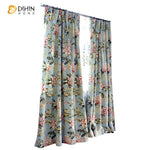 DIHIN HOME American Pastoral Natural Flower Printed Curtains ,Blackout Grommet Window Curtain for Living Room ,52x63-inch,1 Panel Roman Shades Curtains Window Blinds custom curtains blackout curtains curtains for living room sheer curtains curtain fabric linen curtains kitchen curtains velvet curtains pinch pleat curtains bay window curtains outdoor curtains pleated curtains floral curtains dining room curtains kitchen valances drapes for bedroom patio curtains nursery curtains grommet curtains