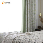 DIHIN HOME American Pastoral Natural Green Leaves Printed,Blackout Grommet Window Curtain for Living Room ,52x63-inch,1 Panel Roman Shades Curtains Window Blinds custom curtains blackout curtains curtains for living room sheer curtains curtain fabric linen curtains kitchen curtains velvet curtains pinch pleat curtains bay window curtains outdoor curtains pleated curtains floral curtains dining room curtains kitchen valances drapes for bedroom patio curtains nursery curtains grommet curtains