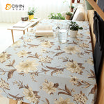 DIHIN HOME American Pastoral Retro Flowers Printed Tablecloth For Rectangle Tables,Custom Washed Linen Tablecloth,Handmade Rectangle Table Cover Roman Shades Curtains Window Blinds custom curtains blackout curtains curtains for living room sheer curtains curtain fabric linen curtains kitchen curtains velvet curtains pinch pleat curtains bay window curtains outdoor curtains pleated curtains floral curtains dining room curtains kitchen valances drapes for bedroom patio curtains nursery curtains grommet curtai