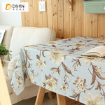 DIHIN HOME American Pastoral Retro Flowers Printed Tablecloth For Rectangle Tables,Custom Washed Linen Tablecloth,Handmade Rectangle Table Cover Roman Shades Curtains Window Blinds custom curtains blackout curtains curtains for living room sheer curtains curtain fabric linen curtains kitchen curtains velvet curtains pinch pleat curtains bay window curtains outdoor curtains pleated curtains floral curtains dining room curtains kitchen valances drapes for bedroom patio curtains nursery curtains grommet curtai