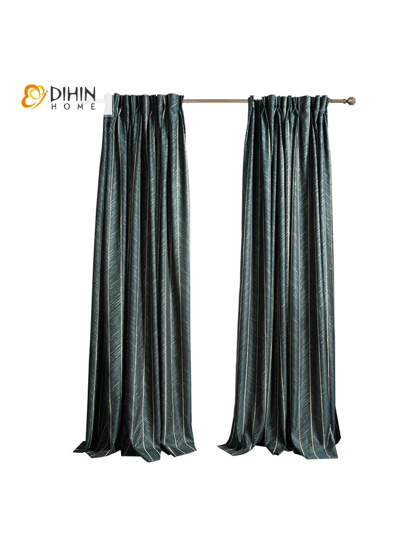 DIHIN HOME American Style Retro Lines Customized Curtains,Blackout Grommet Window Curtain for Living Room ,52x63-inch,1 Panel Roman Shades Curtains Window Blinds custom curtains blackout curtains curtains for living room sheer curtains curtain fabric linen curtains kitchen curtains velvet curtains pinch pleat curtains bay window curtains outdoor curtains pleated curtains floral curtains dining room curtains kitchen valances drapes for bedroom patio curtains nursery curtains grommet curtains