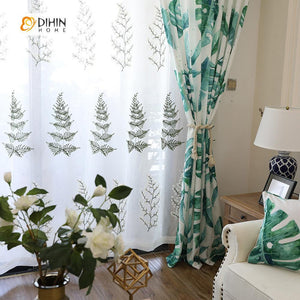 DIHIN HOME Banana Leaves Printed，Blackout Grommet Window Curtain for Living Room ,52x63-inch,1 Panel Roman Shades Curtains Window Blinds custom curtains blackout curtains curtains for living room sheer curtains curtain fabric linen curtains kitchen curtains velvet curtains pinch pleat curtains bay window curtains outdoor curtains pleated curtains floral curtains dining room curtains kitchen valances drapes for bedroom patio curtains nursery curtains grommet curtains