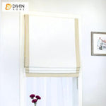 DIHIN HOME Beige Stripes Edge Printed Roman Shades,Easy Install Washable Curtains ,Customized Window Curtain Drape, 24"W X 64" Roman Shades Curtains Window Blinds custom curtains blackout curtains curtains for living room sheer curtains curtain fabric linen curtains kitchen curtains velvet curtains pinch pleat curtains bay window curtains outdoor curtains pleated curtains floral curtains dining room curtains kitchen valances drapes for bedroom patio curtains nursery curtains grommet curtains