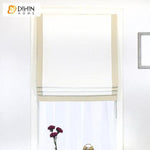 DIHIN HOME Beige Stripes Edge Printed Roman Shades,Easy Install Washable Curtains ,Customized Window Curtain Drape, 24"W X 64" Roman Shades Curtains Window Blinds custom curtains blackout curtains curtains for living room sheer curtains curtain fabric linen curtains kitchen curtains velvet curtains pinch pleat curtains bay window curtains outdoor curtains pleated curtains floral curtains dining room curtains kitchen valances drapes for bedroom patio curtains nursery curtains grommet curtains