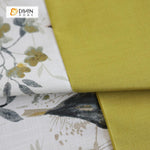 DIHIN HOME Bird Flower and Branch Printed,Sheer Curtains Window Curtain for Living Room ,52x63-inch,1 Panel Roman Shades Curtains Window Blinds custom curtains blackout curtains curtains for living room sheer curtains curtain fabric linen curtains kitchen curtains velvet curtains pinch pleat curtains bay window curtains outdoor curtains pleated curtains floral curtains dining room curtains kitchen valances drapes for bedroom patio curtains nursery curtains grommet curtains