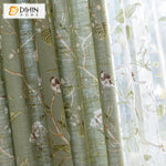 DIHIN HOME Birds on Branch Printed,Blackout Grommet Window Curtain for Living Room ,52x63-inch,1 Panel Roman Shades Curtains Window Blinds custom curtains blackout curtains curtains for living room sheer curtains curtain fabric linen curtains kitchen curtains velvet curtains pinch pleat curtains bay window curtains outdoor curtains pleated curtains floral curtains dining room curtains kitchen valances drapes for bedroom patio curtains nursery curtains grommet curtains