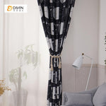 DIHIN HOME Black and White Cats Printed，Blackout Grommet Window Curtain for Living Room ,52x63-inch,1 Panel Roman Shades Curtains Window Blinds custom curtains blackout curtains curtains for living room sheer curtains curtain fabric linen curtains kitchen curtains velvet curtains pinch pleat curtains bay window curtains outdoor curtains pleated curtains floral curtains dining room curtains kitchen valances drapes for bedroom patio curtains nursery curtains grommet curtains