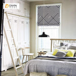 DIHIN HOME Black and  White Lines Printed Roman Shades ,Easy Install Washable Curtains ,Customized Window Curtain Drape, 24"W X 64"H Roman Shades Curtains Window Blinds custom curtains blackout curtains curtains for living room sheer curtains curtain fabric linen curtains kitchen curtains velvet curtains pinch pleat curtains bay window curtains outdoor curtains pleated curtains floral curtains dining room curtains kitchen valances drapes for bedroom patio curtains nursery curtains grommet curtains