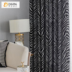 DIHIN HOME Black and White Zebra Texture Printed,Blackout Grommet Window Curtain for Living Room ,52x63-inch,1 Panel Roman Shades Curtains Window Blinds custom curtains blackout curtains curtains for living room sheer curtains curtain fabric linen curtains kitchen curtains velvet curtains pinch pleat curtains bay window curtains outdoor curtains pleated curtains floral curtains dining room curtains kitchen valances drapes for bedroom patio curtains nursery curtains grommet curtains