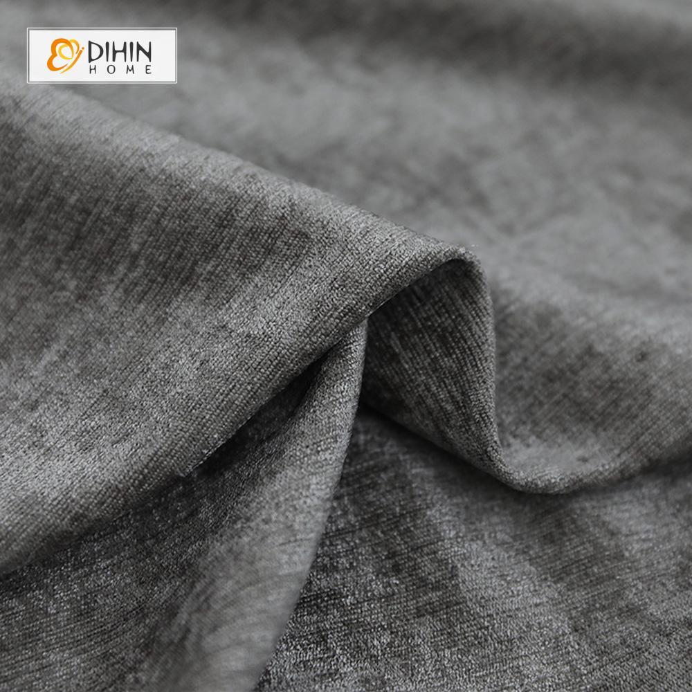 DIHIN HOME Black Cotton Linen Printed，Blackout Grommet Window Curtain for Living Room ,52x63-inch,1 Panel Roman Shades Curtains Window Blinds custom curtains blackout curtains curtains for living room sheer curtains curtain fabric linen curtains kitchen curtains velvet curtains pinch pleat curtains bay window curtains outdoor curtains pleated curtains floral curtains dining room curtains kitchen valances drapes for bedroom patio curtains nursery curtains grommet curtains
