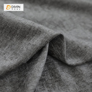 DIHIN HOME Black Cotton Linen Printed，Blackout Grommet Window Curtain for Living Room ,52x63-inch,1 Panel Roman Shades Curtains Window Blinds custom curtains blackout curtains curtains for living room sheer curtains curtain fabric linen curtains kitchen curtains velvet curtains pinch pleat curtains bay window curtains outdoor curtains pleated curtains floral curtains dining room curtains kitchen valances drapes for bedroom patio curtains nursery curtains grommet curtains