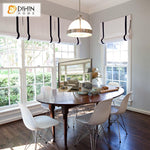 DIHIN HOME Black Stripes Edge Printed Modern Roman Shades ,Easy Install Washable Curtains ,Customized Window Curtain Drape, 24"W X 64" Roman Shades Curtains Window Blinds custom curtains blackout curtains curtains for living room sheer curtains curtain fabric linen curtains kitchen curtains velvet curtains pinch pleat curtains bay window curtains outdoor curtains pleated curtains floral curtains dining room curtains kitchen valances drapes for bedroom patio curtains nursery curtains grommet curtains