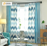 DIHIN HOME Blue Bold Stripes Printed，Blackout Grommet Window Curtain for Living Room ,52x63-inch,1 Panel Roman Shades Curtains Window Blinds custom curtains blackout curtains curtains for living room sheer curtains curtain fabric linen curtains kitchen curtains velvet curtains pinch pleat curtains bay window curtains outdoor curtains pleated curtains floral curtains dining room curtains kitchen valances drapes for bedroom patio curtains nursery curtains grommet curtains