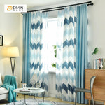 DIHIN HOME Blue Bold Stripes Printed，Blackout Grommet Window Curtain for Living Room ,52x63-inch,1 Panel Roman Shades Curtains Window Blinds custom curtains blackout curtains curtains for living room sheer curtains curtain fabric linen curtains kitchen curtains velvet curtains pinch pleat curtains bay window curtains outdoor curtains pleated curtains floral curtains dining room curtains kitchen valances drapes for bedroom patio curtains nursery curtains grommet curtains