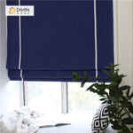 DIHIN HOME Blue Printed Roman Shades ,Easy Install Washable Curtains ,Customized Window Curtain Drape, 24"W X 64"H Roman Shades Curtains Window Blinds custom curtains blackout curtains curtains for living room sheer curtains curtain fabric linen curtains kitchen curtains velvet curtains pinch pleat curtains bay window curtains outdoor curtains pleated curtains floral curtains dining room curtains kitchen valances drapes for bedroom patio curtains nursery curtains grommet curtains