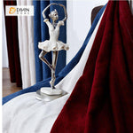 DIHIN HOME Blue White Red Printed，Velvet，Blackout Grommet Window Curtain for Living Room ,52x63-inch,1 Panel Roman Shades Curtains Window Blinds custom curtains blackout curtains curtains for living room sheer curtains curtain fabric linen curtains kitchen curtains velvet curtains pinch pleat curtains bay window curtains outdoor curtains pleated curtains floral curtains dining room curtains kitchen valances drapes for bedroom patio curtains nursery curtains grommet curtains