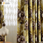 DIHIN HOME Bright Flowers Printed ,Polyester,Blackout Grommet Window Curtain for Living Room ,52x63-inch,1 Panel Roman Shades Curtains Window Blinds custom curtains blackout curtains curtains for living room sheer curtains curtain fabric linen curtains kitchen curtains velvet curtains pinch pleat curtains bay window curtains outdoor curtains pleated curtains floral curtains dining room curtains kitchen valances drapes for bedroom patio curtains nursery curtains grommet curtains