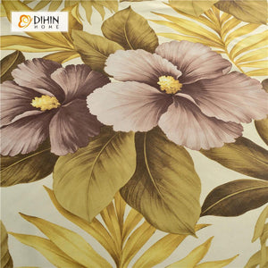 DIHIN HOME Bright Flowers Printed ,Polyester,Blackout Grommet Window Curtain for Living Room ,52x63-inch,1 Panel Roman Shades Curtains Window Blinds custom curtains blackout curtains curtains for living room sheer curtains curtain fabric linen curtains kitchen curtains velvet curtains pinch pleat curtains bay window curtains outdoor curtains pleated curtains floral curtains dining room curtains kitchen valances drapes for bedroom patio curtains nursery curtains grommet curtains