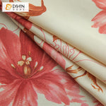 DIHIN HOME Bright Red Flowers Printed,Blackout Grommet Window Curtain for Living Room ,52x63-inch,1 Pane Roman Shades Curtains Window Blinds custom curtains blackout curtains curtains for living room sheer curtains curtain fabric linen curtains kitchen curtains velvet curtains pinch pleat curtains bay window curtains outdoor curtains pleated curtains floral curtains dining room curtains kitchen valances drapes for bedroom patio curtains nursery curtains grommet curtains