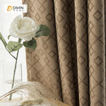 DIHIN HOME Brown Geometry Printed，Blackout Grommet Window Curtain for Living Room ,52x63-inch,1 Panel Roman Shades Curtains Window Blinds custom curtains blackout curtains curtains for living room sheer curtains curtain fabric linen curtains kitchen curtains velvet curtains pinch pleat curtains bay window curtains outdoor curtains pleated curtains floral curtains dining room curtains kitchen valances drapes for bedroom patio curtains nursery curtains grommet curtains