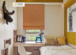 DIHIN HOME Brown Printed Roman Shades ,Easy Install Washable Curtains ,Customized Window Curtain Drape, 24"W X 64"H Roman Shades Curtains Window Blinds custom curtains blackout curtains curtains for living room sheer curtains curtain fabric linen curtains kitchen curtains velvet curtains pinch pleat curtains bay window curtains outdoor curtains pleated curtains floral curtains dining room curtains kitchen valances drapes for bedroom patio curtains nursery curtains grommet curtains