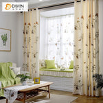 DIHIN HOME Butterflies and Dandelions Printed,Blackout Grommet Window Curtain for Living Room ,52x63-inch,1 Panel Roman Shades Curtains Window Blinds custom curtains blackout curtains curtains for living room sheer curtains curtain fabric linen curtains kitchen curtains velvet curtains pinch pleat curtains bay window curtains outdoor curtains pleated curtains floral curtains dining room curtains kitchen valances drapes for bedroom patio curtains nursery curtains grommet curtains
