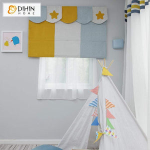 DIHIN HOME Cartoon 3 Colors Printed Roman Shades ,Easy Install Washable Curtains ,Customized Window Curtain Drape, 24"W X 64"H Roman Shades Curtains Window Blinds custom curtains blackout curtains curtains for living room sheer curtains curtain fabric linen curtains kitchen curtains velvet curtains pinch pleat curtains bay window curtains outdoor curtains pleated curtains floral curtains dining room curtains kitchen valances drapes for bedroom patio curtains nursery curtains grommet curtains