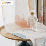 DIHIN HOME Cartoon Abstract Geometric,Blackout Curtains Grommet Window Curtain for Living Room,52x63-inch,1 Panel Roman Shades Curtains Window Blinds custom curtains blackout curtains curtains for living room sheer curtains curtain fabric linen curtains kitchen curtains velvet curtains pinch pleat curtains bay window curtains outdoor curtains pleated curtains floral curtains dining room curtains kitchen valances drapes for bedroom patio curtains nursery curtains grommet curtains