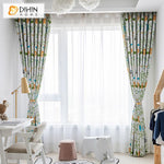 DIHIN HOME Cartoon Animal Zoo Printed,Blackout Grommet Window Curtain for Living Room ,52x63-inch,1 Panel Roman Shades Curtains Window Blinds custom curtains blackout curtains curtains for living room sheer curtains curtain fabric linen curtains kitchen curtains velvet curtains pinch pleat curtains bay window curtains outdoor curtains pleated curtains floral curtains dining room curtains kitchen valances drapes for bedroom patio curtains nursery curtains grommet curtains
